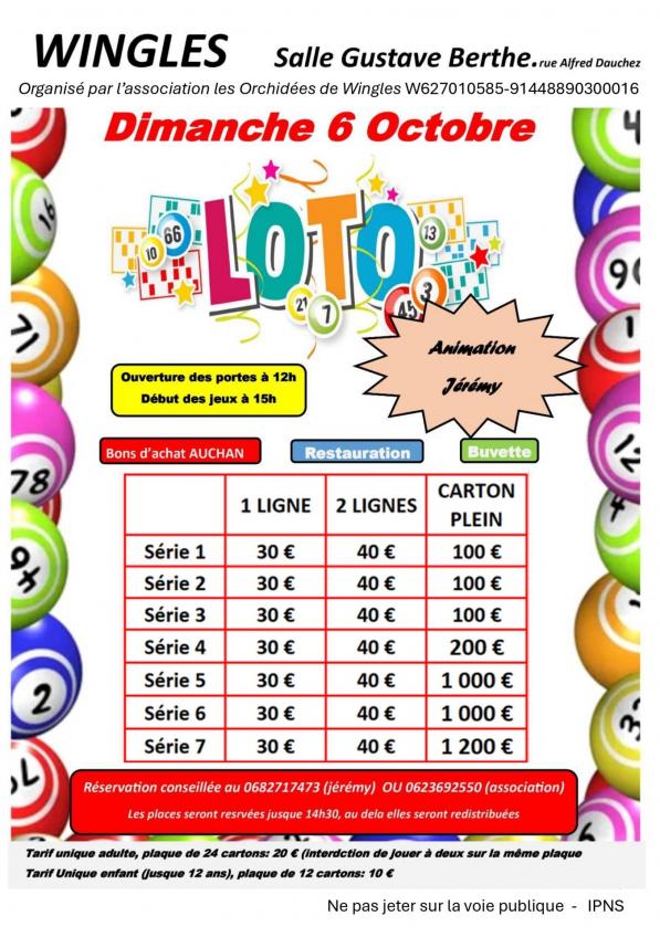 Loto octobre 2024