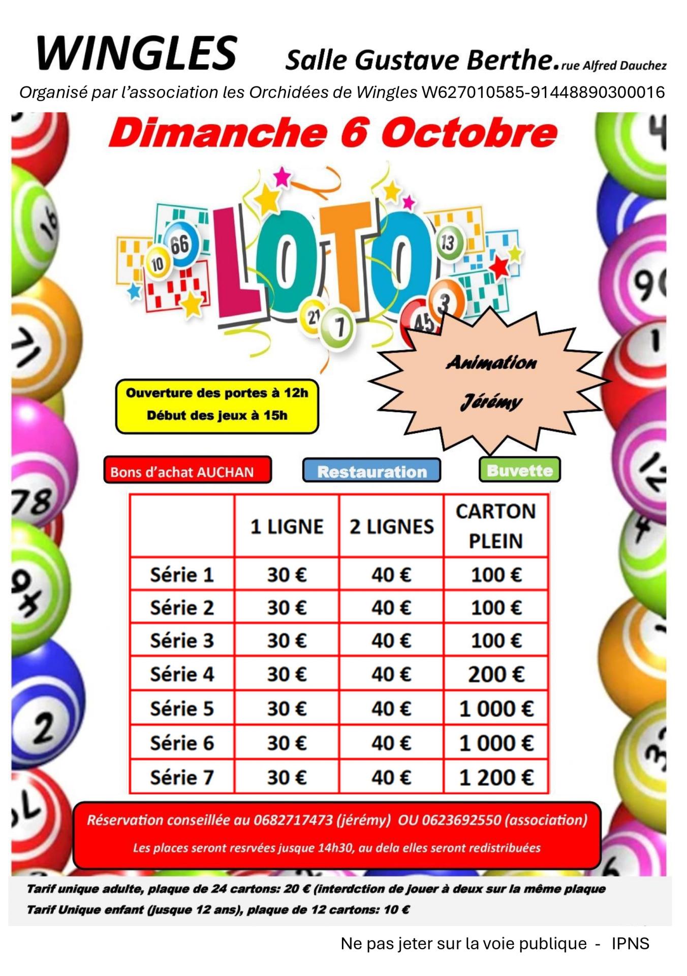 Loto octobre 2025